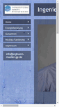 Mobile Screenshot of ingbuero-mueller-gp.de